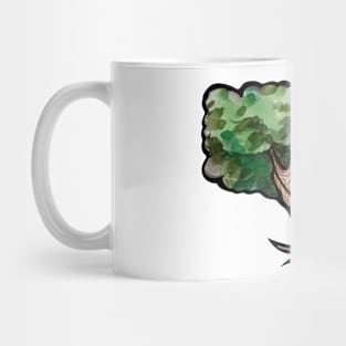 Watercolor Tree Graphique Mug